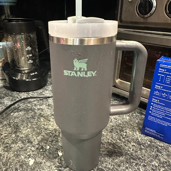 grey and mint blue stanley cup large - Picture 1 of 9